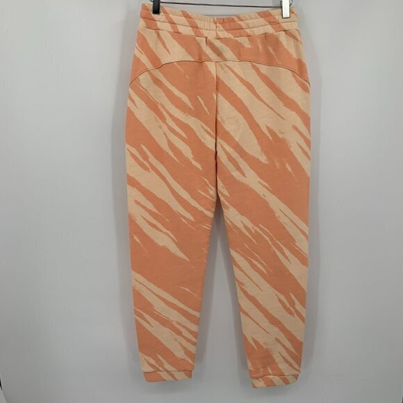 Sweaty Betty Essential Jogger sweatpants Nectarine Orange tie dye tan new M - Picture 4 of 5